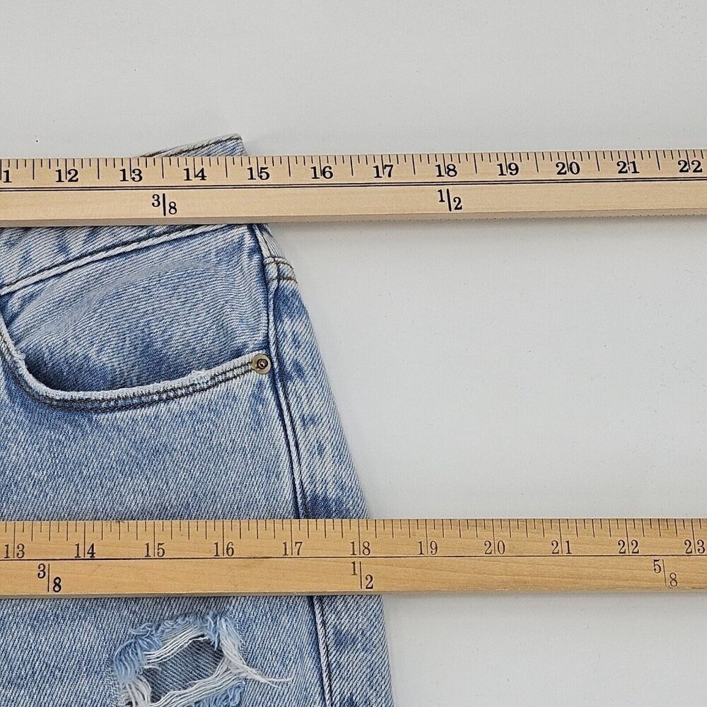 Frame Le Garcon Distressed Boyfriend Jeans In Natoma Light Wash Women’s Size 25 - Picture 9 of 11